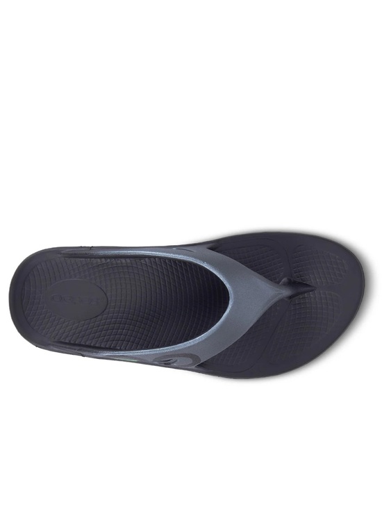 NEW OOFOS OOriginal Sport Unisex Thong Sandal - Graphite - Size Men 6 / Women 8 main image 5